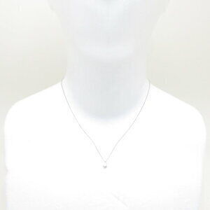 Tiffany Solitaire Necklace Diamond Platinum